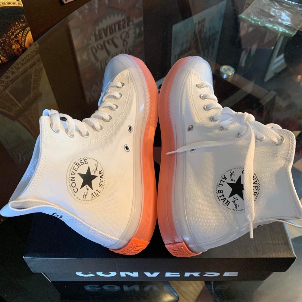 NWT Converse High Top Sneakers - Picture 3 of 8